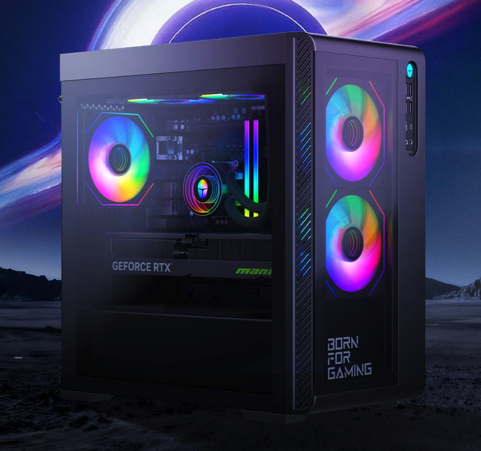 雷神黑武士·猎刃Pro台式机正式上市 国补价7999元起 颜值与性能双在线